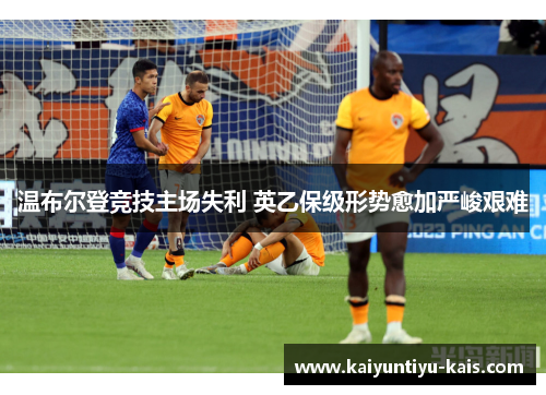 温布尔登竞技主场失利 英乙保级形势愈加严峻艰难